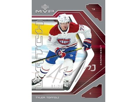 Sports Cards Upper Deck - 2021-22 - Hockey - MVP - Trading Card Hobby Box - Cardboard Memories Inc.