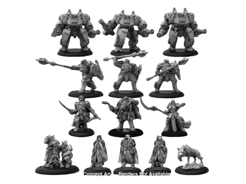 Collectible Miniature Games Privateer Press - Warmachine - MKIV - Khador - Winter Korps - Army Expansion - PIP 24002 - Cardboard Memories Inc.