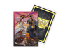 Supplies Arcane Tinmen - Dragon Shield Art Sleeves - Japanese Size - Brushed Art - Valentines Dragon 2023 - Package of 60 - Cardboard Memories Inc.