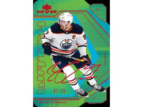 Sports Cards Upper Deck - 2021-22 - Hockey - MVP - Trading Card Hobby Box - Cardboard Memories Inc.