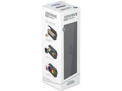 Supplies Ultimate Guard - Arkhive - Monocolor Grey - 400 - Cardboard Memories Inc.