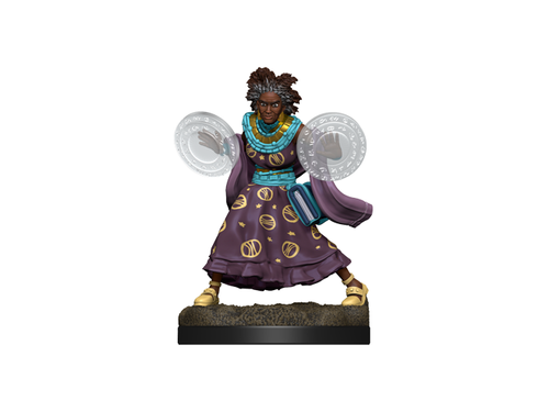 Role Playing Games Wizkids - Critical Roll - Unpainted Miniatures - Graviturgy Male and Chronurgy Female - 90391 - Cardboard Memories Inc.