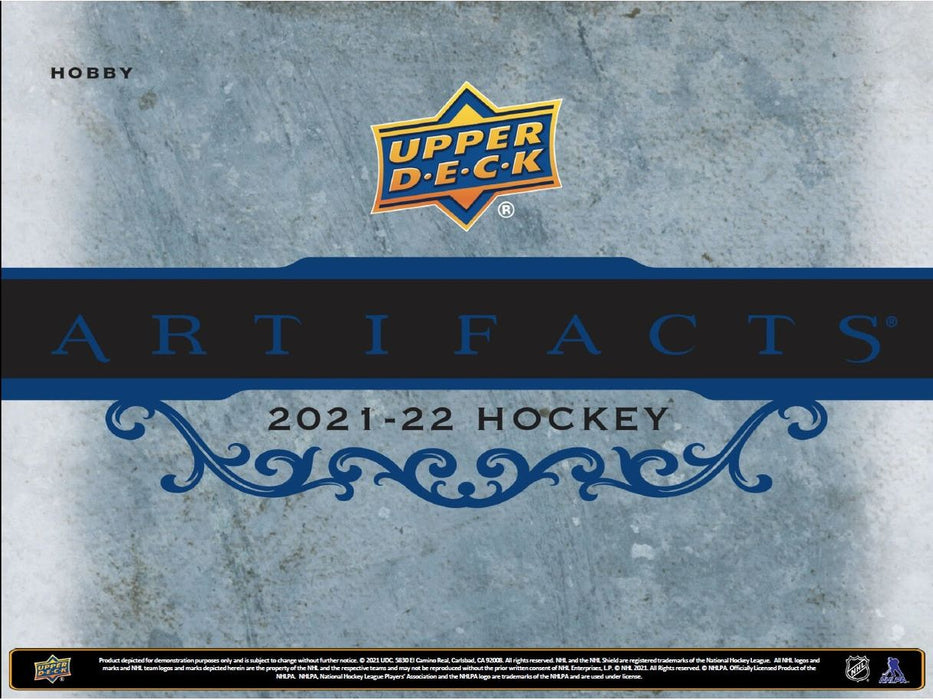 Sports Cards Upper Deck - 2021-22 - Hockey Artifacts - Hobby Box - Cardboard Memories Inc.