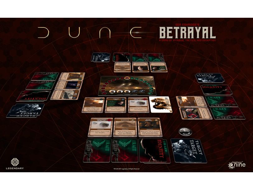 Board Games Gale Force Nine - Dune Betrayal - Cardboard Memories Inc.
