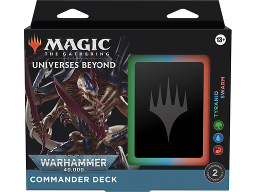 Trading Card Games Magic The Gathering - Warhammer 40k - Commander Deck - Tyranid Swarm - Cardboard Memories Inc.