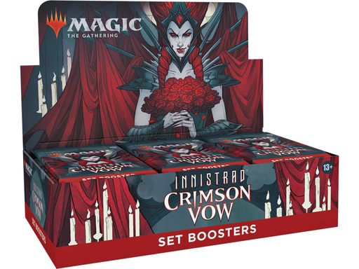 Trading Card Games Magic the Gathering - Innistrad Crimson Vow - Set Booster Box - Cardboard Memories Inc.