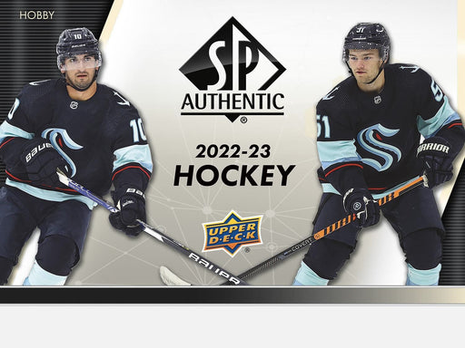 Sports Cards Upper Deck - 2022-23 - Hockey - SP Authentic - Hobby Box - Cardboard Memories Inc.