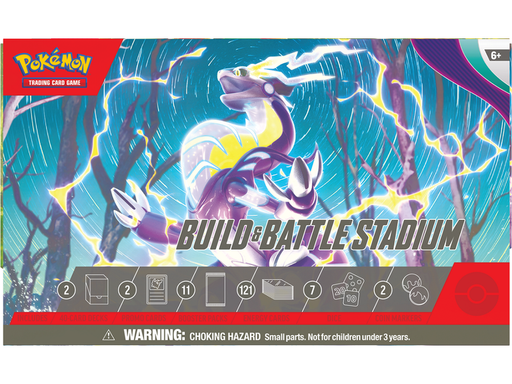Trading Card Games Pokemon - Scarlet and Violet - Build and Battle Stadium Box - Cardboard Memories Inc.