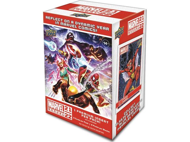 Non Sports Cards Upper Deck - 2021-22 - Marvel Annual - Blaster Box - Cardboard Memories Inc.