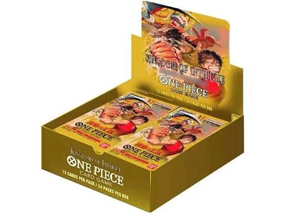 collectible card game Bandai - One Piece Card Game - Kingdoms of Intrigue - Booster Box - Cardboard Memories Inc.