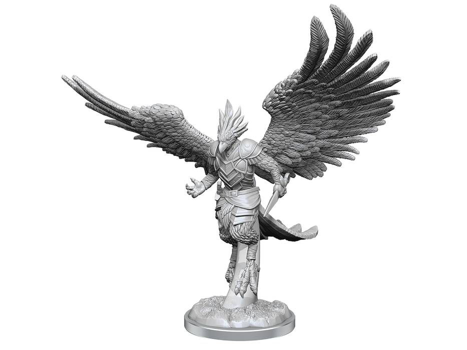 Role Playing Games Wizkids - Dungeons and Dragons - Unpainted Miniature - Nolzurs Marvellous Miniatures - Aarakocra Paladins - 90521 - Cardboard Memories Inc.