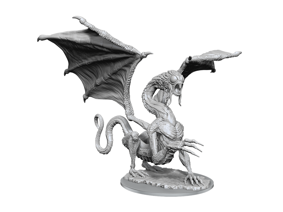 Role Playing Games Wizkids - Dungeons and Dragons - Unpainted Miniature - Nolzurs Marvellous Miniatures - Jabberwock - 90493 - Cardboard Memories Inc.