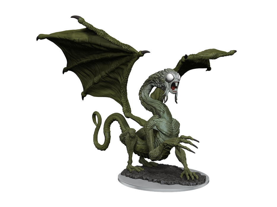 Role Playing Games Wizkids - Dungeons and Dragons - Unpainted Miniature - Nolzurs Marvellous Miniatures - Jabberwock - 90493 - Cardboard Memories Inc.