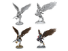 Role Playing Games Wizkids - Dungeons and Dragons - Unpainted Miniature - Nolzurs Marvellous Miniatures - Aarakocra Fighters - 90486 - Cardboard Memories Inc.