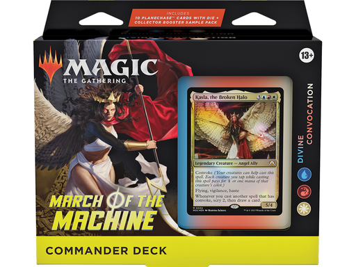 Trading Card Games Magic the Gathering - March of the Machine - Commander Deck - Divine Convocation - Cardboard Memories Inc.