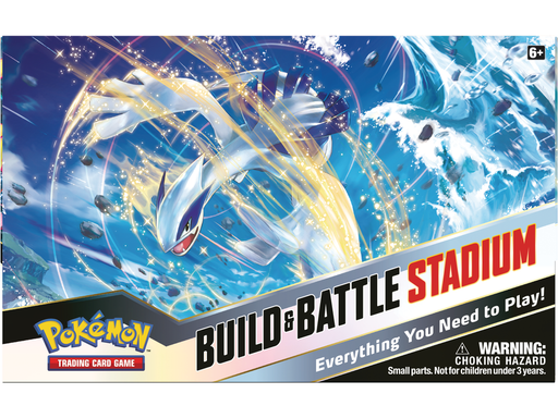Trading Card Games Pokemon - Sword and Shield - Silver Tempest - Build and Battle Stadium Box - Cardboard Memories Inc.