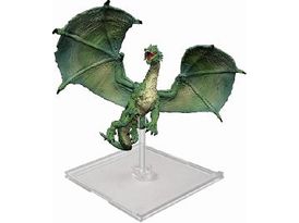 Collectible Miniature Games Wizkids - Dungeons and Dragons Attack Wing - Young Green Dragon - Expansion Pack - 71972 - Cardboard Memories Inc.