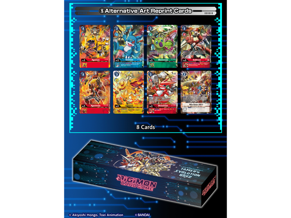 collectible card game Bandai - Digimon - Tamers Evolution Box Vol. 2 - Cardboard Memories Inc.