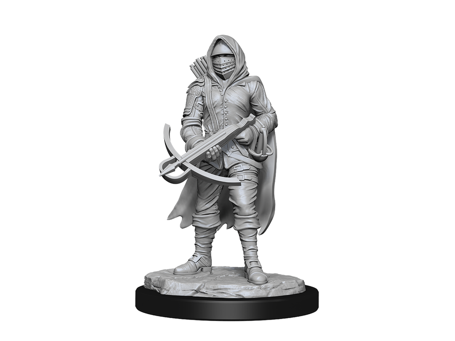 Role Playing Games Wizkids - Unpainted Miniature - Deep Cuts - Bounty Hunter and Outlaw - 90339 - Cardboard Memories Inc.