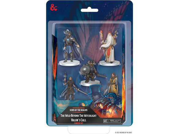 Role Playing Games Wizards of the Coast - Dungeons and Dragons - The Wild Beyond The Witchlight - Valor's Call - Starter Set - Cardboard Memories Inc.