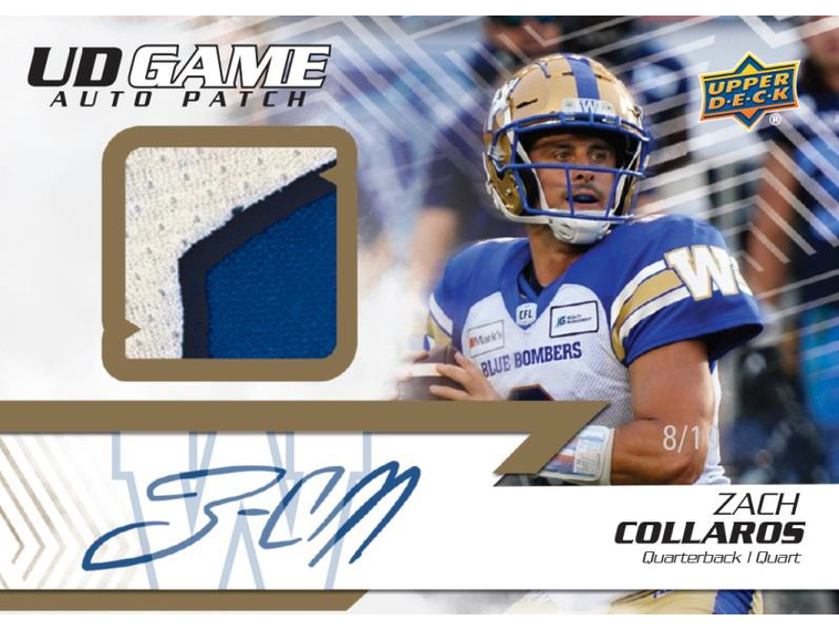 Sports Cards Upper Deck - 2022 - CFL Football - Hobby Box - Cardboard Memories Inc.