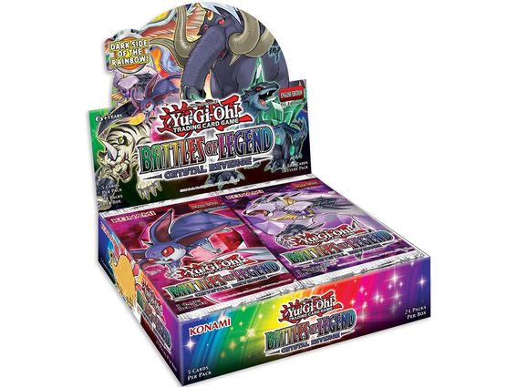 Trading Card Games Konami - Yu-Gi-Oh! - Battles of Legend - Crystal Revenge - Booster Box - Cardboard Memories Inc.