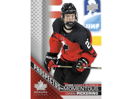 Sports Cards Upper Deck - 2022 - Hockey - Team Canada Juniors Hockey - Blaster Box - Cardboard Memories Inc.