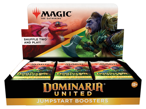 Trading Card Games Magic the Gathering - Dominaria United - Jumpstart Booster Box - Cardboard Memories Inc.