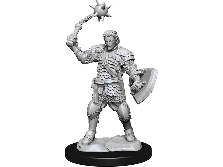 Role Playing Games Wizkids - Critical Roll - Unpainted Miniatures - Human Clovis Concord - 90385 - Cardboard Memories Inc.