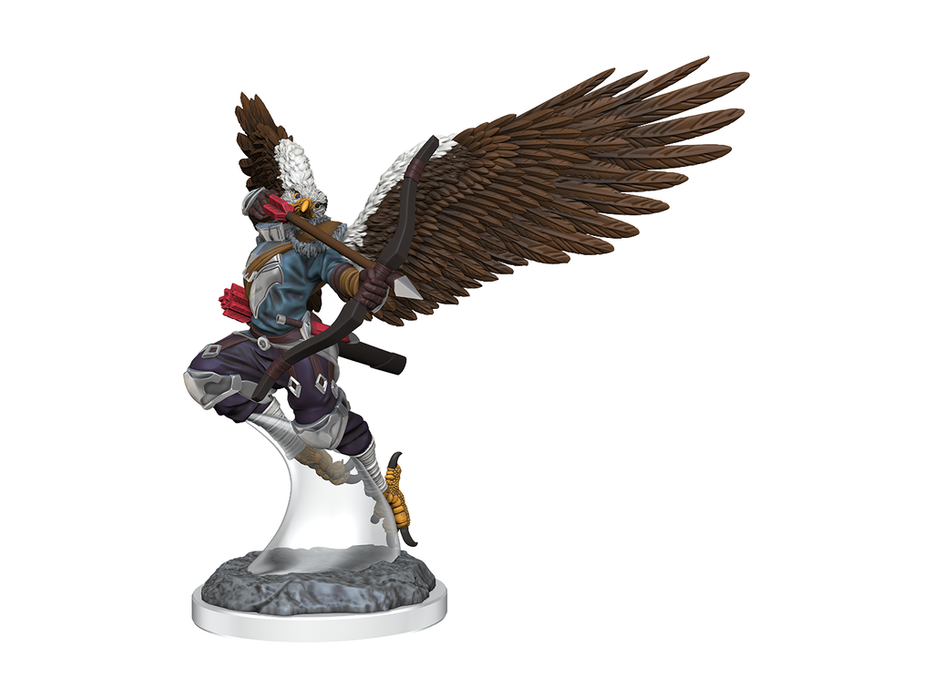 Role Playing Games Wizkids - Dungeons and Dragons - Unpainted Miniature - Nolzurs Marvellous Miniatures - Aarakocra Fighters - 90486 - Cardboard Memories Inc.