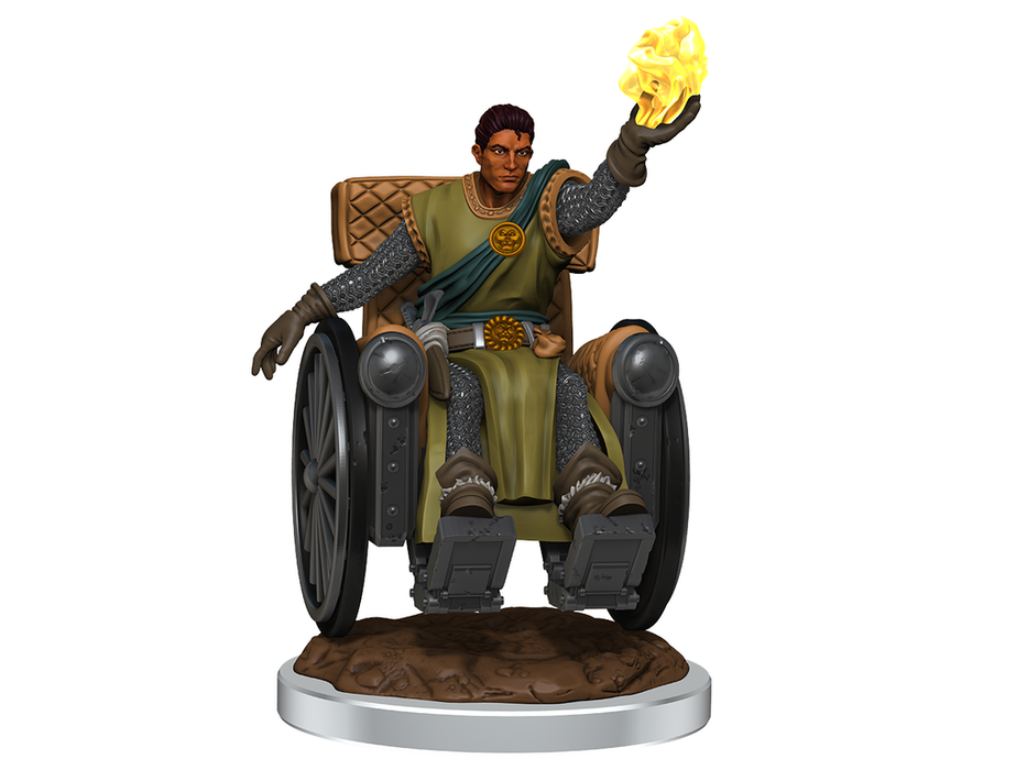 Role Playing Games Wizkids - Dungeons and Dragons - Unpainted Miniature - Nolzurs Marvellous Miniatures - Human Clerics - 90523 - Cardboard Memories Inc.