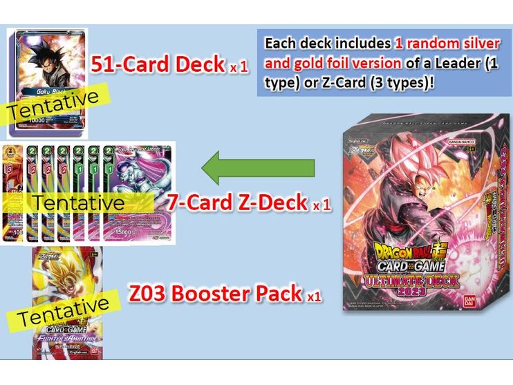 Bandai - Dragon Ball Super - Ultimate Deck 2023 Cardboard Memories Inc. Bandai - Dragon Ball Super - Ultimate Deck 2023 Cardboard Memories Inc.