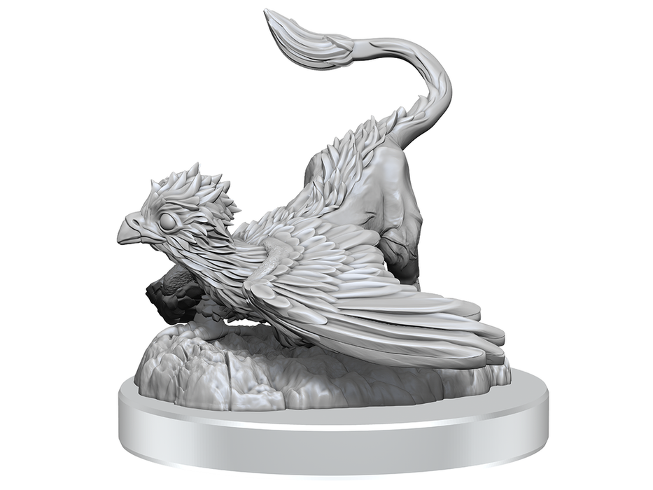 Role Playing Games Wizkids - Dungeons and Dragons - Unpainted Miniature - Nolzurs Marvellous Miniatures - Griffon Hatchlings - 90494 - Cardboard Memories Inc.