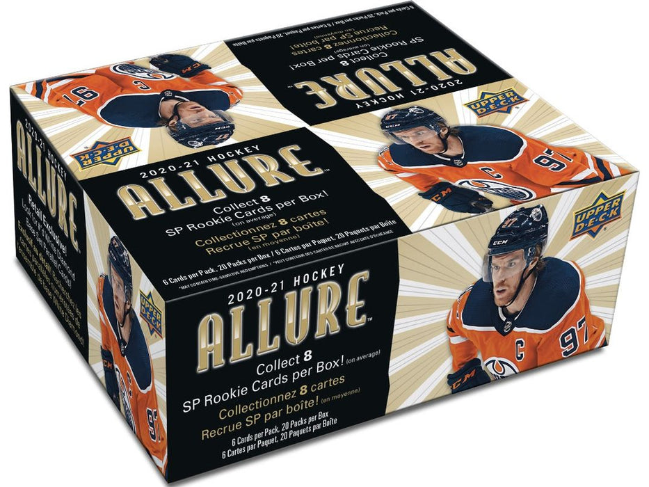 Sports Cards Upper Deck - 2020-21 - NHL Hockey - Allure - Trading Card Retail Box - Cardboard Memories Inc.