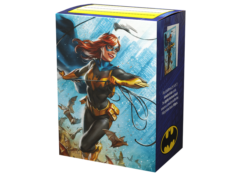 Supplies Arcane Tinmen - Dragon Shield Art Sleeves - Standard Size - Brushed Art - Batgirl - Package of 100 - Cardboard Memories Inc.