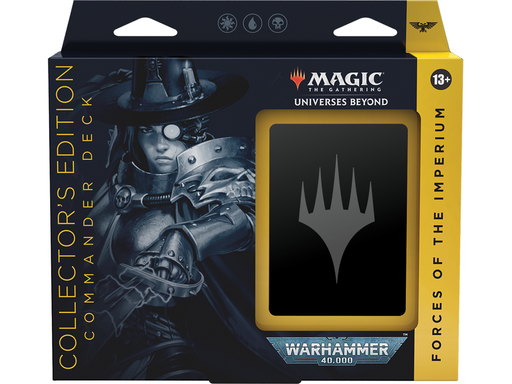 Trading Card Games Magic The Gathering - Warhammer 40k - Commander Deck - Collector Edition - Forces of the Imperium - Cardboard Memories Inc.