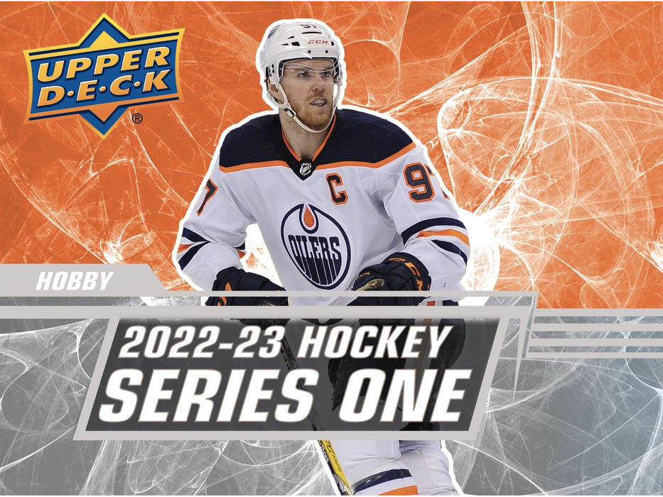 Sports Cards Upper Deck - 2022-23 - Hockey - Series 1 - 12 Box Hobby Case - Cardboard Memories Inc.