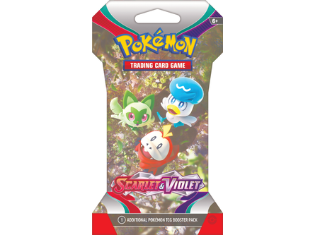 Trading Card Games Pokemon - Scarlet and Violet - Blister Pack - Cardboard Memories Inc.