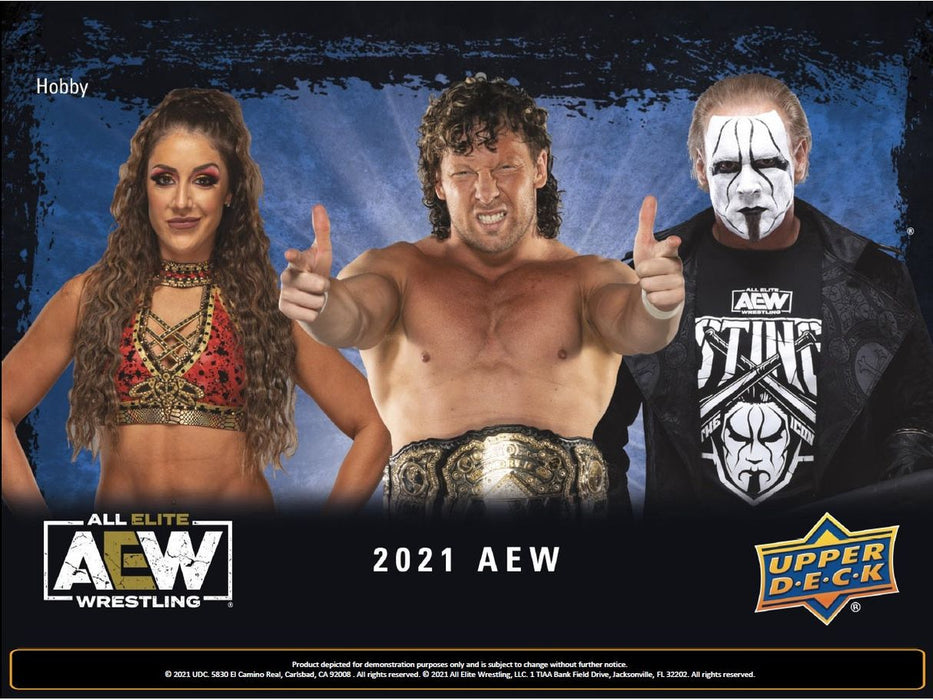 Sports Cards Upper Deck - 2021 - All Elite Wrestling AEW Trading Cards - Hobby Box - Cardboard Memories Inc.