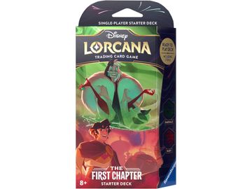 Trading Card Games Disney - Lorcana - The First Chapter - Starter Deck - Emerald & Ruby - Cruella & Aladdin - Cardboard Memories Inc.
