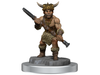 Role Playing Games Wizkids - Dungeons and Dragons - Unpainted Miniature - Nolzurs Marvellous Miniatures - Halfling Barbarians - 90412 - Cardboard Memories Inc.