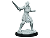 Role Playing Games Wizkids - Critical Roll - Unpainted Miniatures - Human Empire Fighter Female - 90386 - Cardboard Memories Inc.