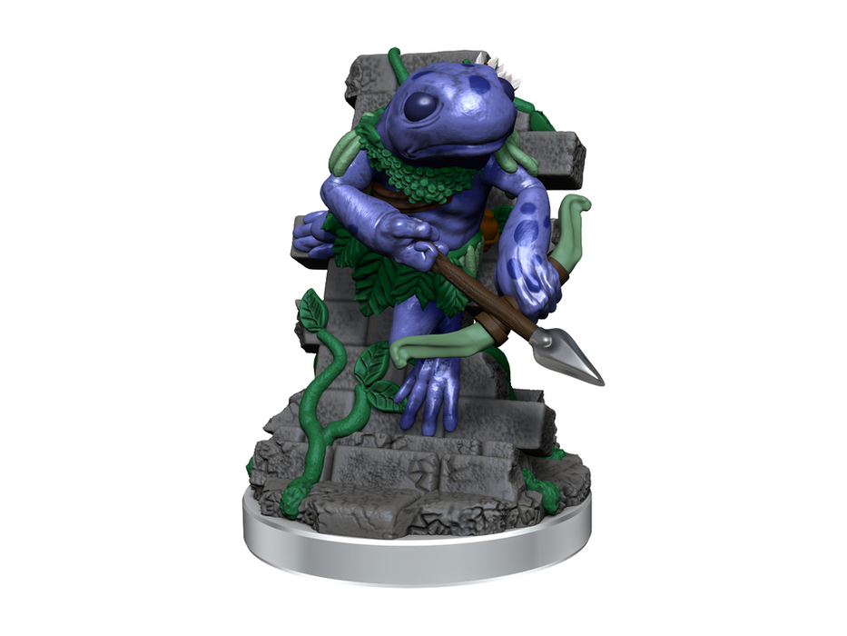 Role Playing Games Wizkids - Dungeons and Dragons - Unpainted Miniature - Nolzurs Marvellous Miniatures - Grungs - 90415 - Cardboard Memories Inc.