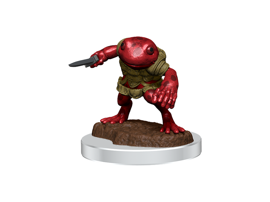 Role Playing Games Wizkids - Dungeons and Dragons - Unpainted Miniature - Nolzurs Marvellous Miniatures - Grungs - 90415 - Cardboard Memories Inc.