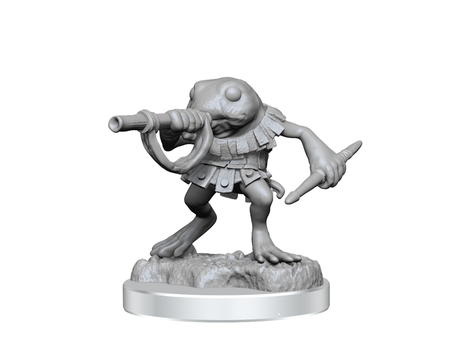 Role Playing Games Wizkids - Dungeons and Dragons - Unpainted Miniature - Nolzurs Marvellous Miniatures - Grungs - 90415 - Cardboard Memories Inc.