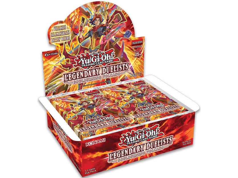 Konami - Yu-Gi-Oh! - Legendary Duelists Soulburning Volcano — Cardboard ...