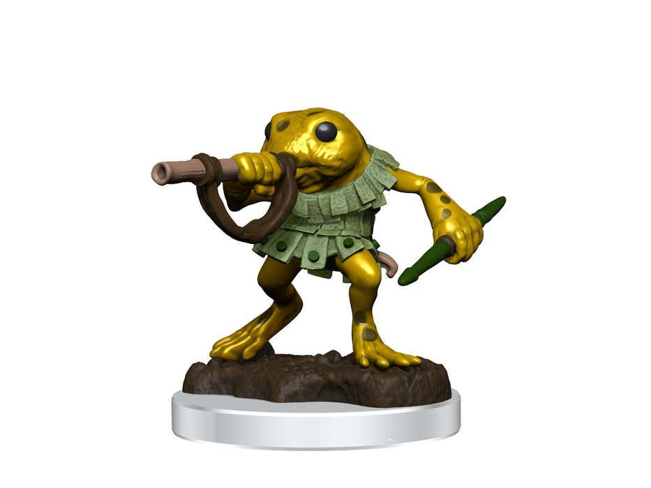 Role Playing Games Wizkids - Dungeons and Dragons - Unpainted Miniature - Nolzurs Marvellous Miniatures - Grungs - 90415 - Cardboard Memories Inc.