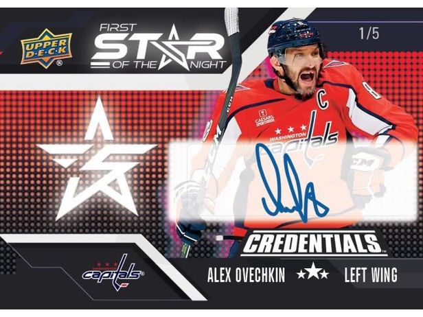 Sports Cards Upper Deck - 2022-23 - Hockey - Credentials - Trading Card Hobby Box - Cardboard Memories Inc.