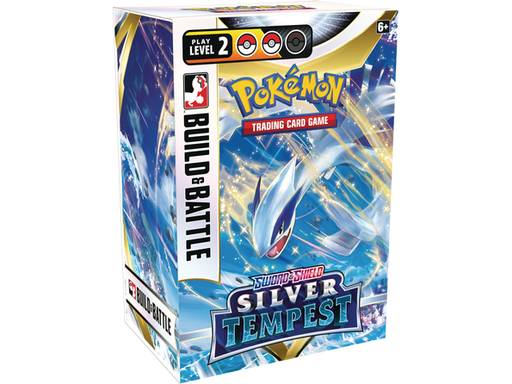 Trading Card Games Pokemon - Sword and Shield - Silver Tempest - Build and Battle Box - Cardboard Memories Inc.