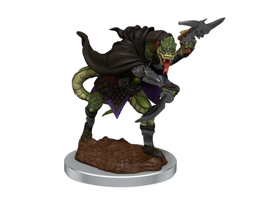 Role Playing Games Paizo - Pathfinder - Unpainted Miniatures - Deep Cuts - Serpentfolk - 90500 - Cardboard Memories Inc.